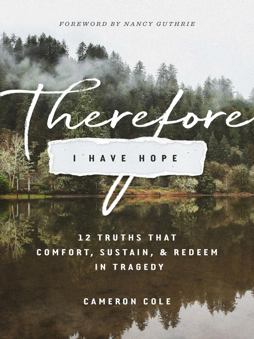 Cover image for Therefore I Have Hope
